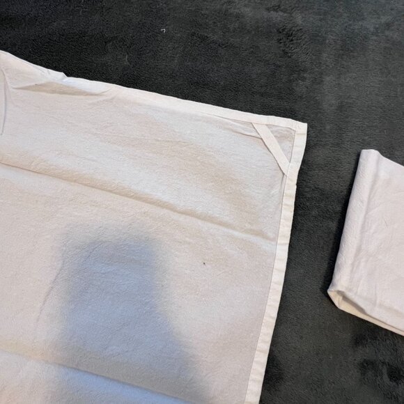 Set Of 2 Kitchen Towels With Cooking‎ Quotes 100% Cotton White 26" x 18" - Picture 4 of 6